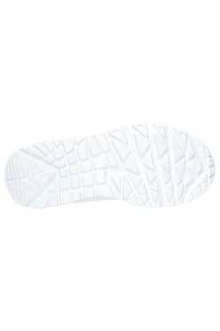 SKECHERS Sneakers bianche con zip laterale e platform Uno Lite Easy Zip BIANCO Best
