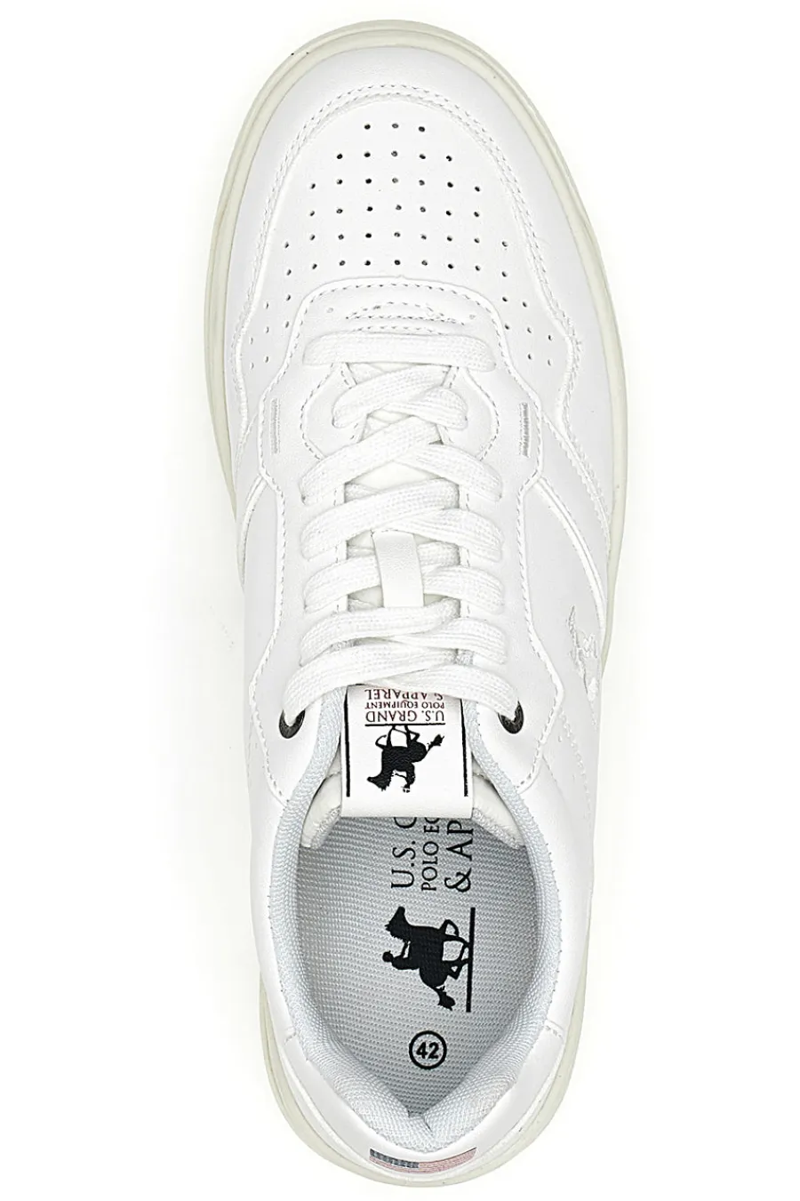 Uomo U.S. GRAND POLO Sneakers Bianche da Uomo 0