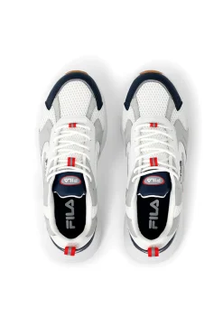 Uomo FILA Sneakers Bianche e Blu con Platform KREATIX