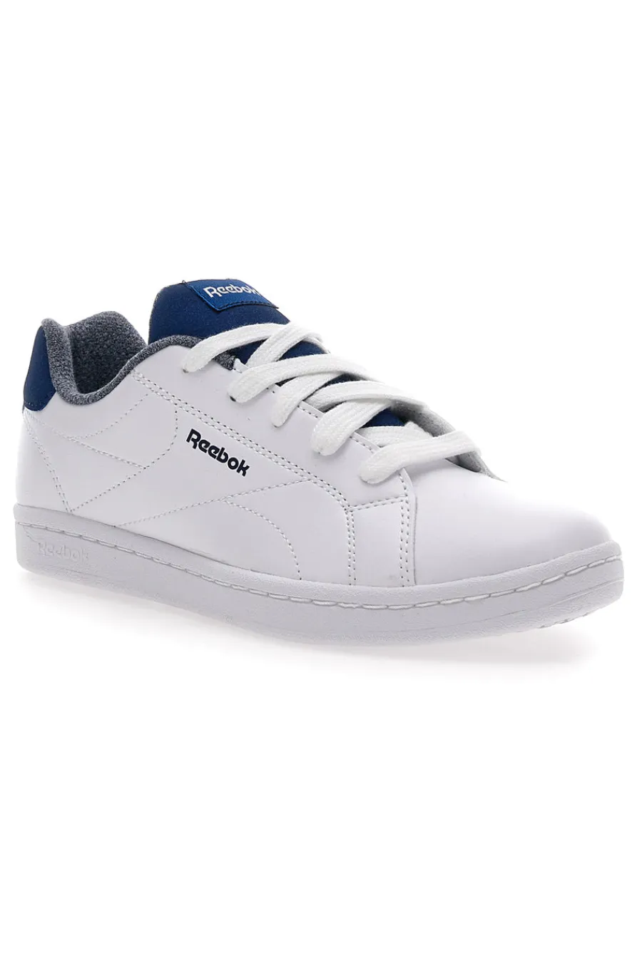 REEBOK Sneakers Bianche e Blu Royal Complete Cln 2