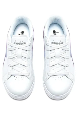 DIADORA Sneakers Bianche e Celeste Game Step PS 2