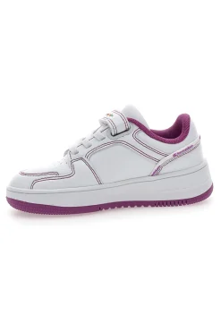 CHAMPION Sneakers Bianche e Fuxia con tomaia traforata RB18 2.0 LOW G TD