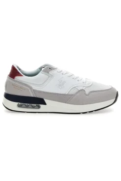 Uomo BEVERLY HILLS Sneakers bianche e grigie Polo Club Team Mix