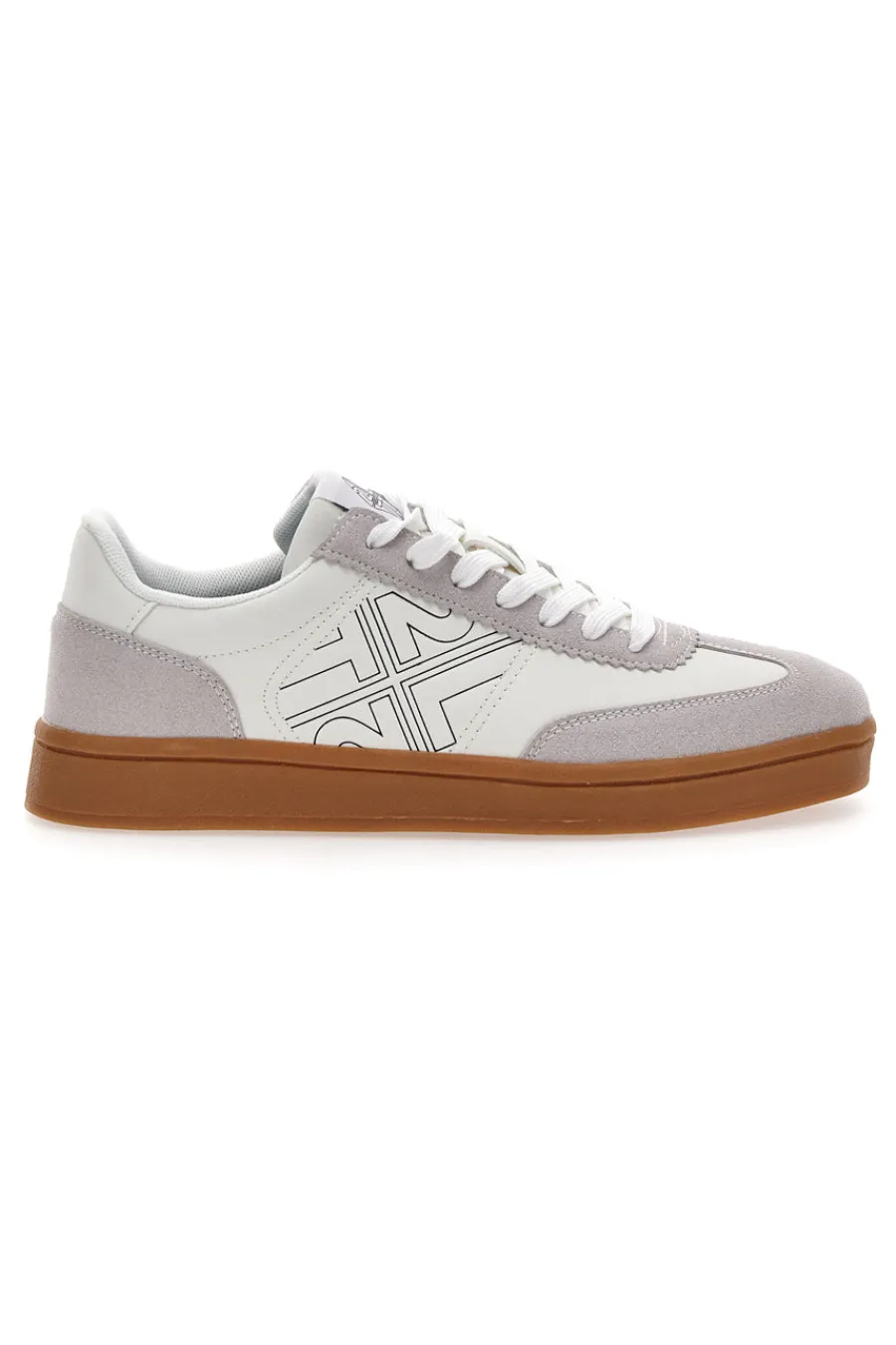 Uomo 2T2L Sneakers Bianche e Grigie da Uomo 86