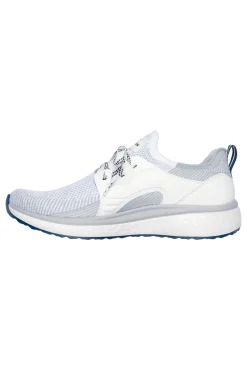 Uomo SKECHERS Sneakers bianche e grigie in mesh Lancer Dalton