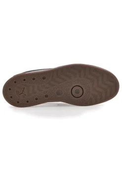 Uomo PUMA Sneakers bianche e grigie in pelle e camoscio con logo nero Club II Era