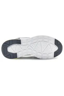 Uomo PUMA Sneakers bianche e grigio chiaro in mesh Trinity 2 LT