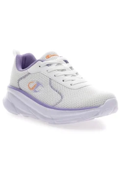 CHAMPION Sneakers bianche e lilla con suola sportiva Hro J G Gs Low Cut