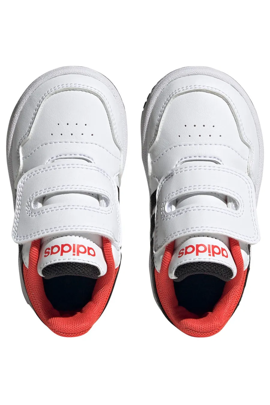 ADIDAS Sneakers Bianche e Nere Hoops 3 Cf I
