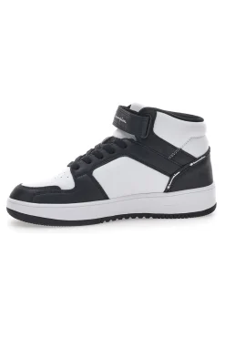 CHAMPION Sneakers Bianche e Nere Alte Rebound 2.0 Mid B GS