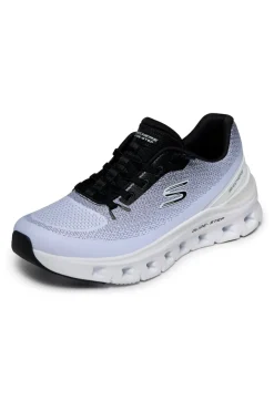 SKECHERS Sneakers bianche e nere con memory foam Glide-step pro soft mirage Best