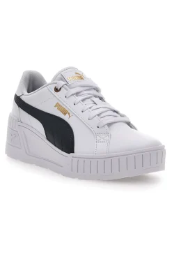 PUMA Sneakers Bianche e Nere Con Platform Karmen Wedge