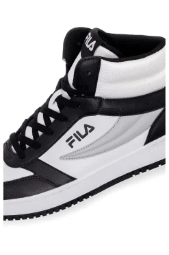 Uomo FILA Sneakers Bianche e Nere Rega Nf Mid