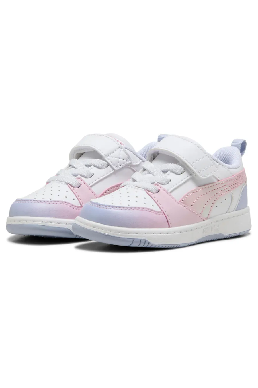 PUMA Sneakers bianche e rosa Rebound V6 Lo Blurry Dreams AC+ Inf