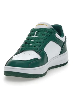 Uomo CHAMPION Sneakers Bianche e Verdi Rebound 2.0 Low
