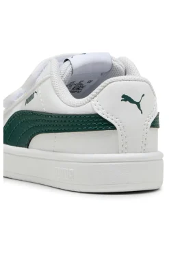 PUMA Sneakers Bianche e Verdi Rickie Classic V Inf
