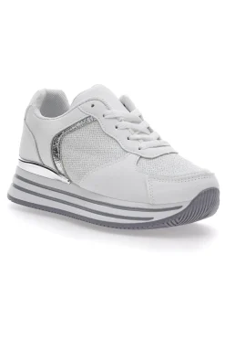 Donna CAFÈ COST Sneakers Bianche Flatform Cafè Cost 231