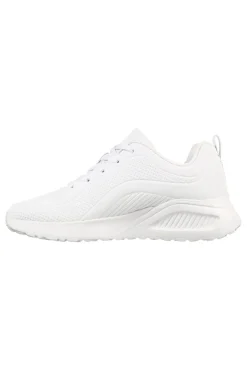 SKECHERS Sneakers bianche in duraleather con soletta memory foam BOBS Buno How Sweet BIANCO Online