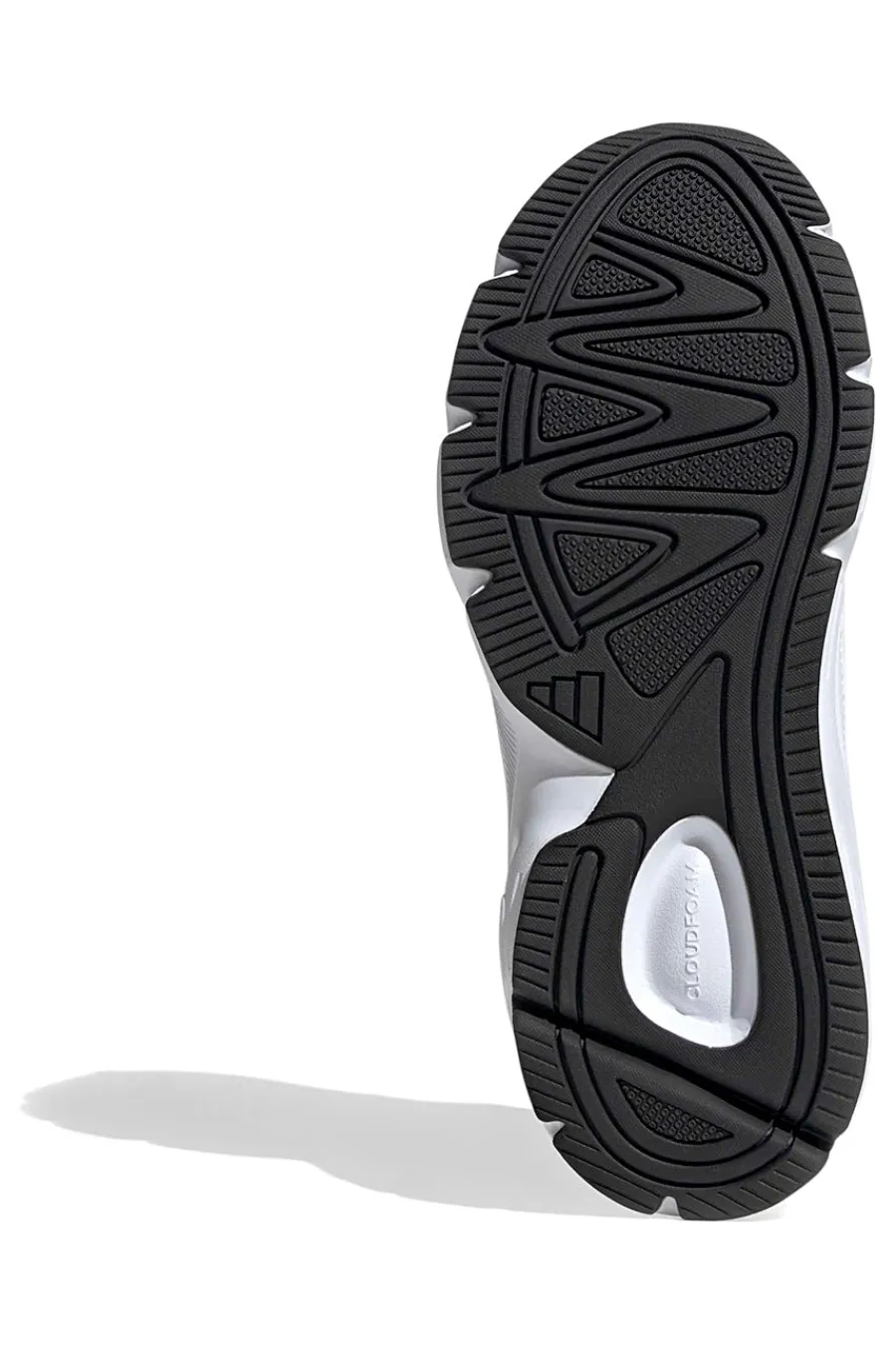 ADIDAS Sneakers bianche in mesh con dettagli argento e suola Cloudfoam Crazychaos 2000 Hot
