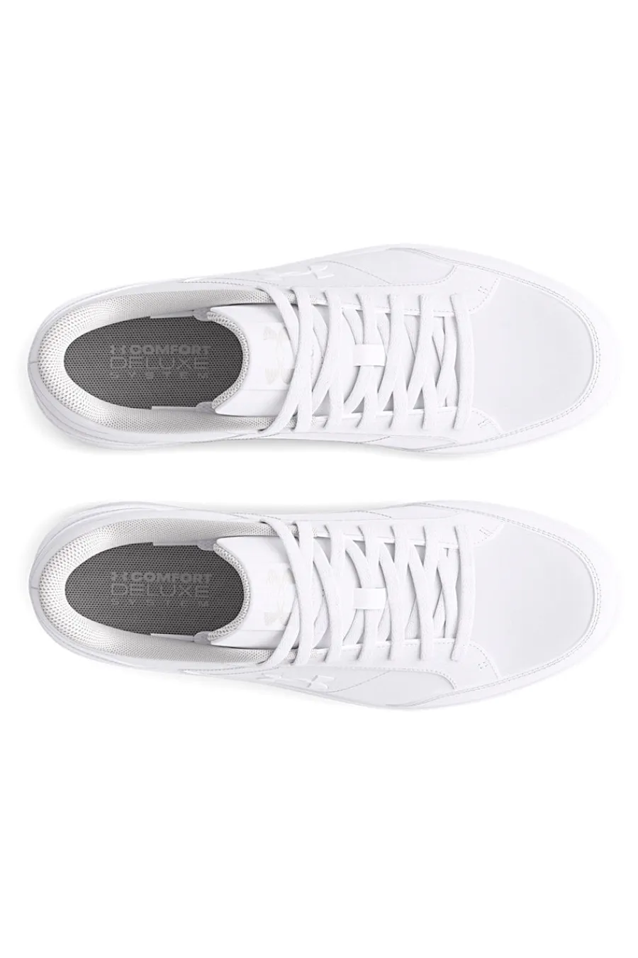UNDER ARMOUR Sneakers bianche in pelle con suola comfort W Official New