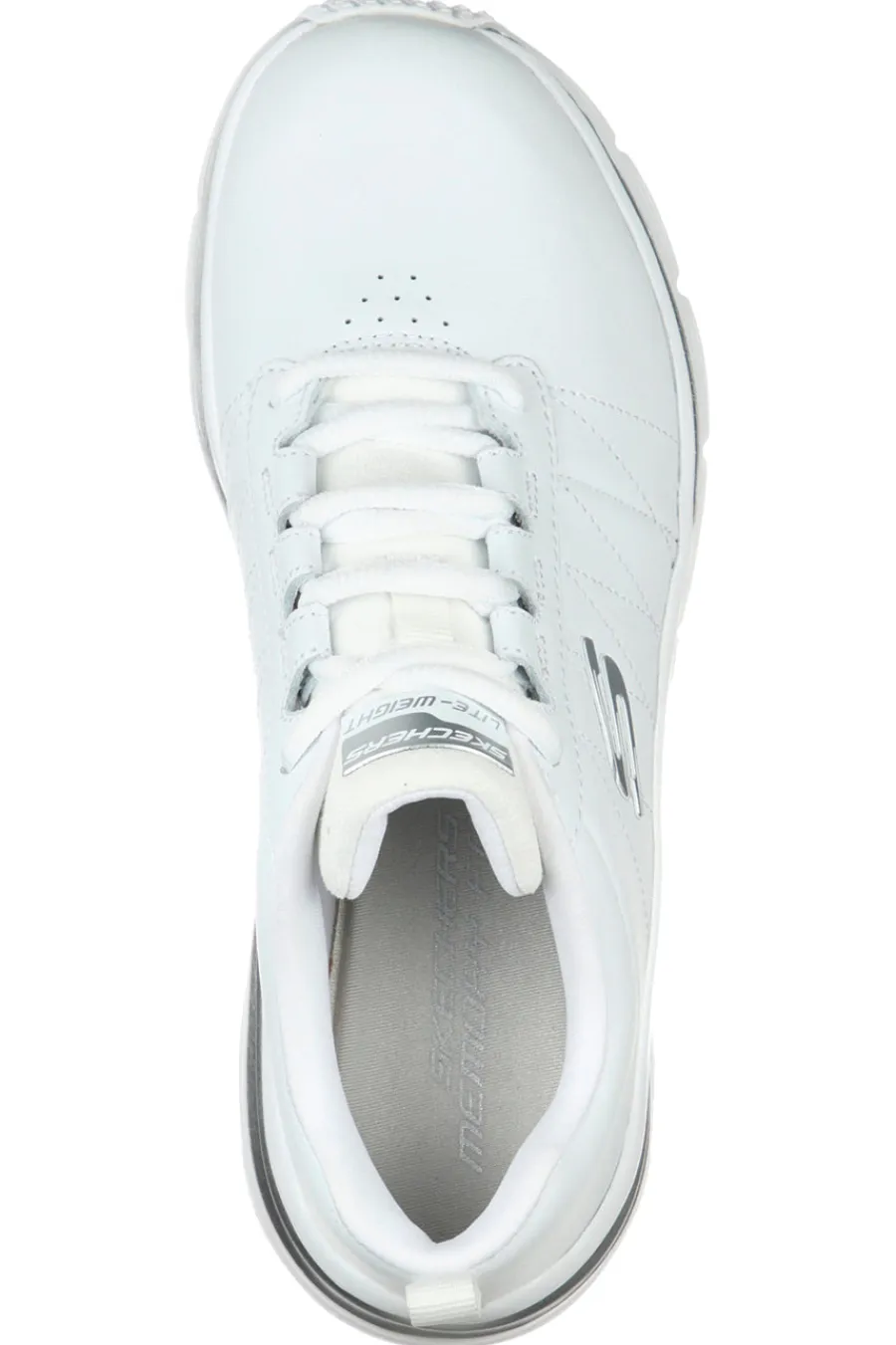 SKECHERS Sneakers bianche in pelle con Memory Foam Fashion Fit Effortless Online
