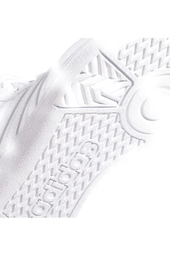 ADIDAS Sneakers bianche mid design pulito Hoops 4.0 Mid J