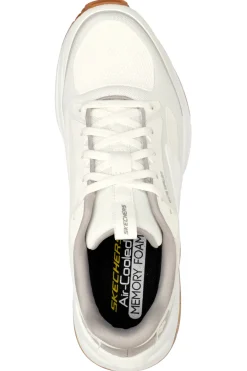 Uomo SKECHERS Sneakers Bianche Global Jogger Covert