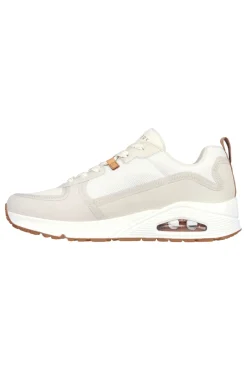 Uomo SKECHERS Sneakers Bianche Uno Layover
