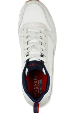 Uomo SKECHERS Sneakers Bianche Uno Stacre