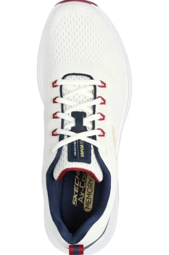 Uomo SKECHERS Sneakers Bianche Vapor Foam