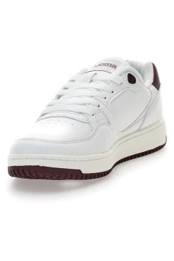 JOMA Sneakers bianche stile tennis con dettagli bordeaux CStadium Lady 2520 Online