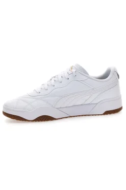 Uomo PUMA Sneakers bianche suola marrone Tifosi