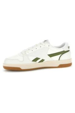 Uomo REEBOK Sneakers bianco e verde rétro con suola in gomma Match Prime V2
