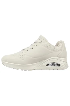 SKECHERS Sneakers Bianco Panna Air-Cooled Uno-Stand on Air Outlet