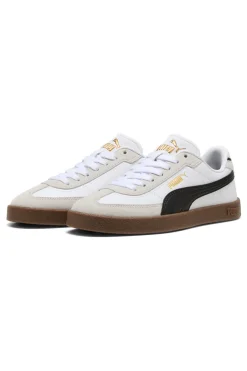 PUMA Sneakers bianco pelle Club II Eva Jr