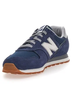 Uomo NEW BALANCE Sneakers Blu con logo bianco 373