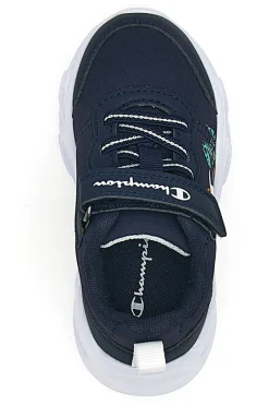 CHAMPION Sneakers blu con luci chiusura a strappo Funfair Print U TD Low Cut