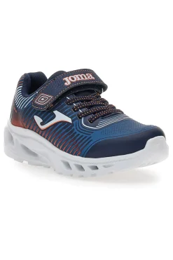 JOMA Sneakers blu con luci e chiusura a strappo Aquiles JR 2503