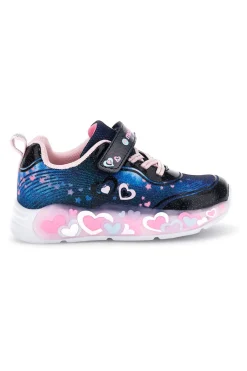 MKIDS Sneakers blu con strappi e luci MJ6036