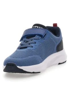 LEVI'S Sneakers Blu Con Tomaia in Mesh e Velcro 1595