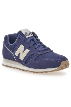 NEW BALANCE Sneakers blu con tomaia in pelle 3 BLUE Clearance