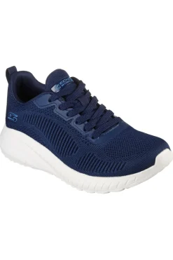Donna SKECHERS Sneakers Blu da Donna Bobs Squad Chaos