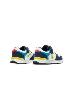 JOMA Sneakers blu e bianche con strappo Tornado JR 26