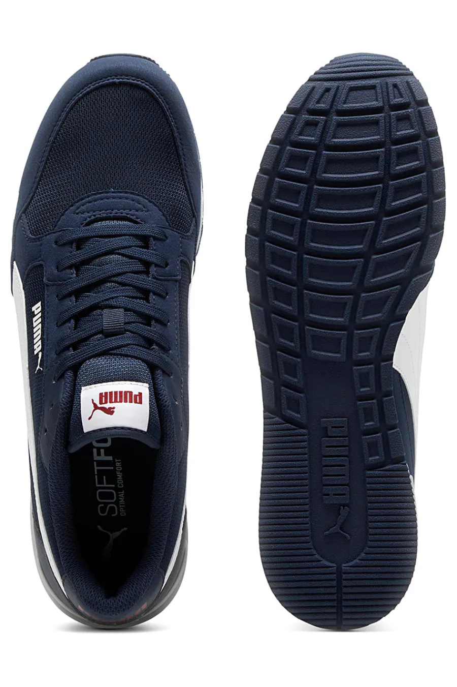Uomo PUMA Sneakers Blu e Bianche ST Runner v4 Mesh