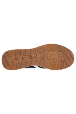 Uomo SKECHERS Sneakers Blu e Bianche Zinger - Manzanilla Totale