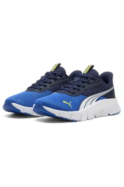 PUMA Sneakers blu e gialle running leggere Flexfocus Lite Modern Jr
