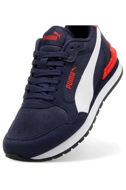 PUMA Sneakers Blu e Rosse St Runner V4 Mesh Jr