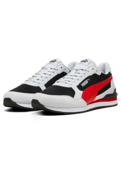 Uomo PUMA Sneakers Blu e Rosse ST Runner v4 Mesh