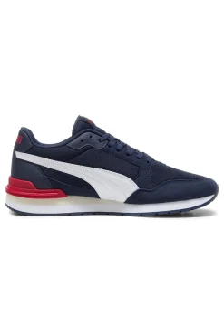 Uomo PUMA Sneakers Blu e Rosse ST Runner v4 Mesh