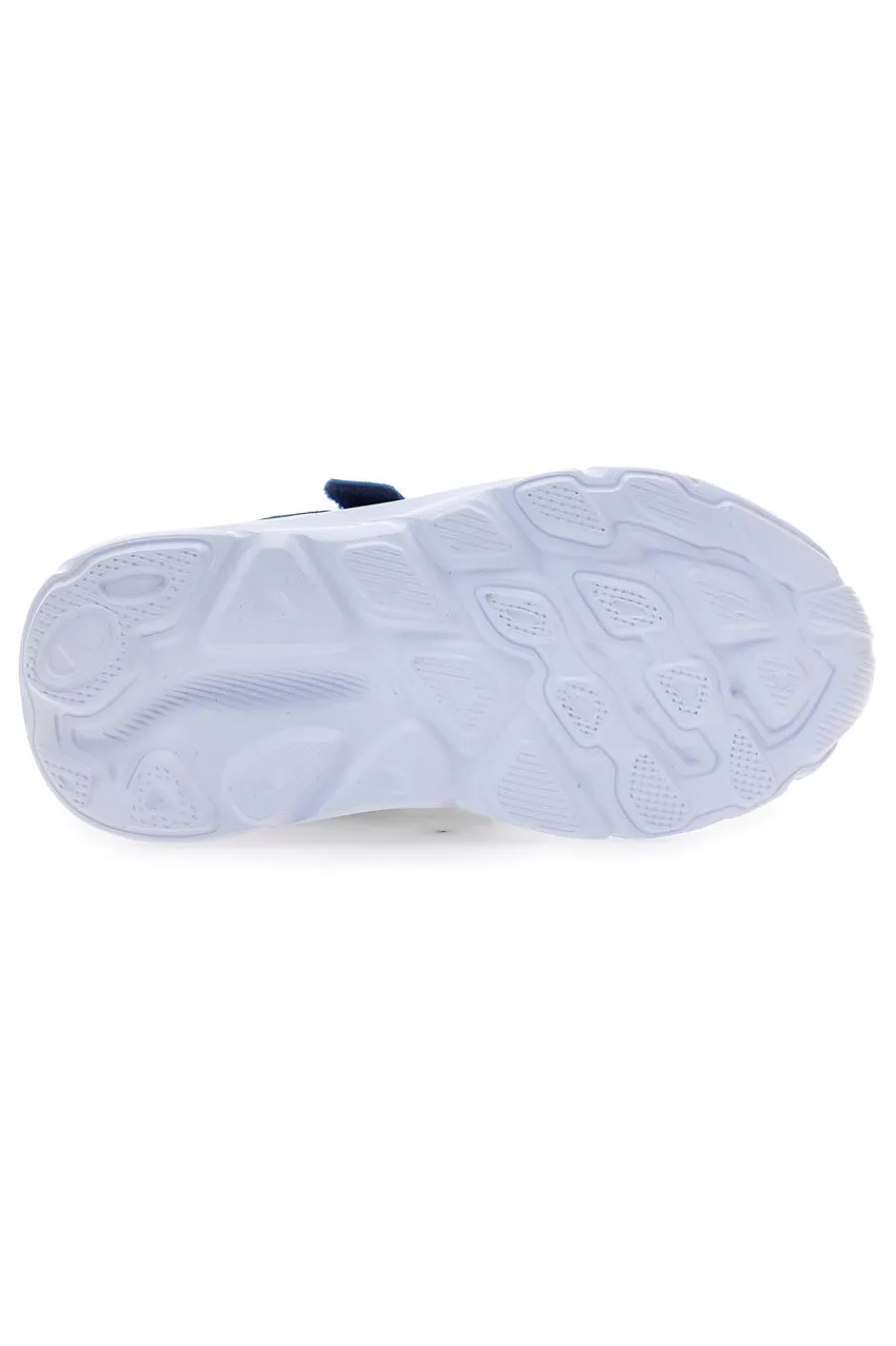 CHAMPION Sneakers blu in mesh con suola chunky e dettagli verdi HRO J B PS Low Cut